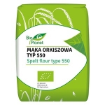 Mąka Orkiszowa Jasna typ 550 1 kg BioPlanet
